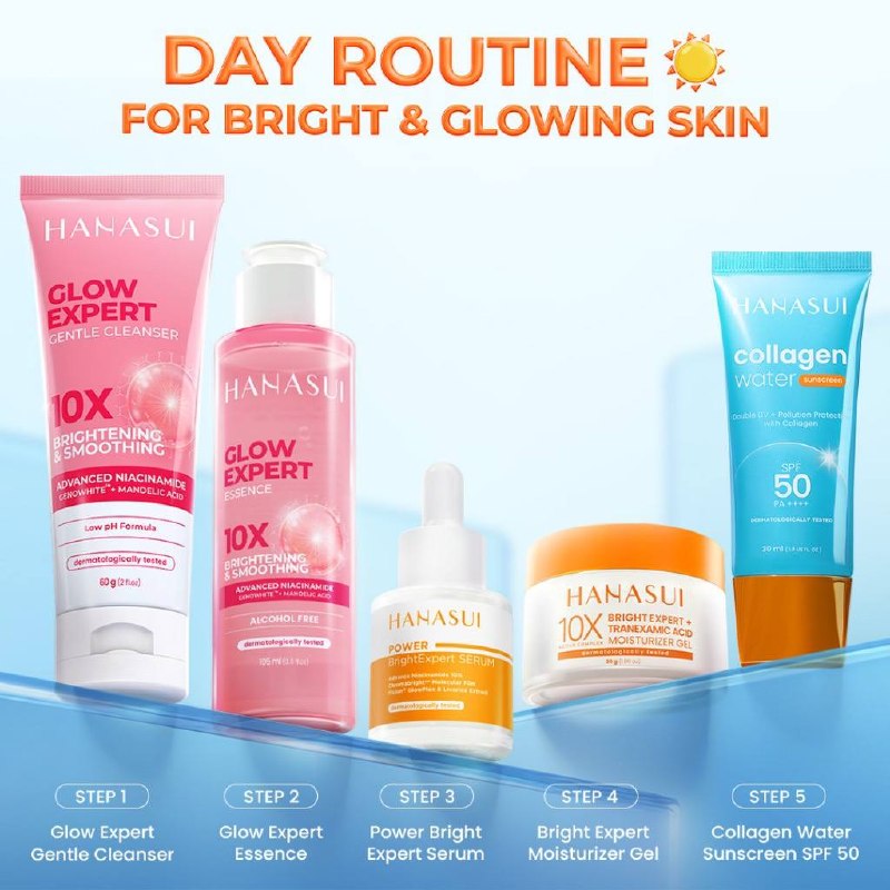 Hanasui Glow Expert Day Routine Set